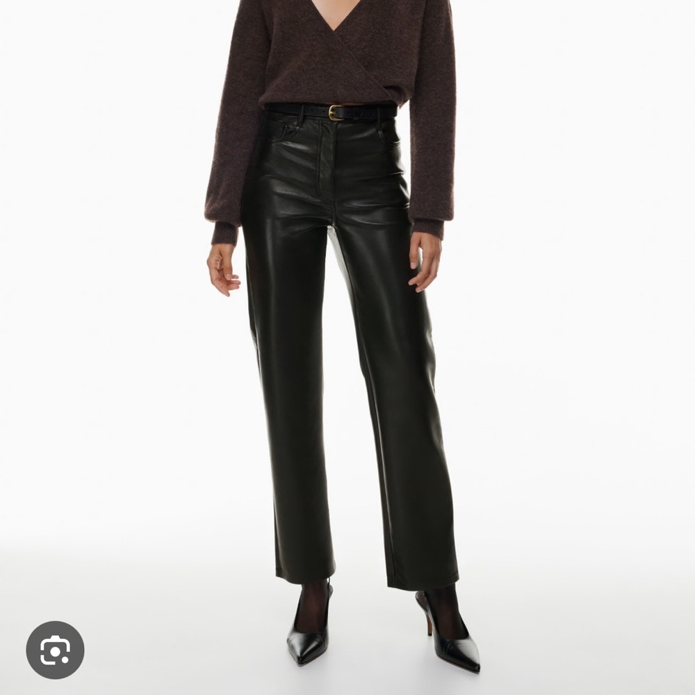 Wilfred Melina Black Straight Leg Pants